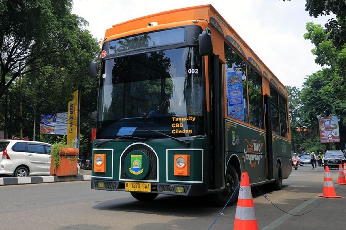Bus Tayo Tangerang Resmi Non-Tunai: Bayar Lebih Praktis & Cepat!