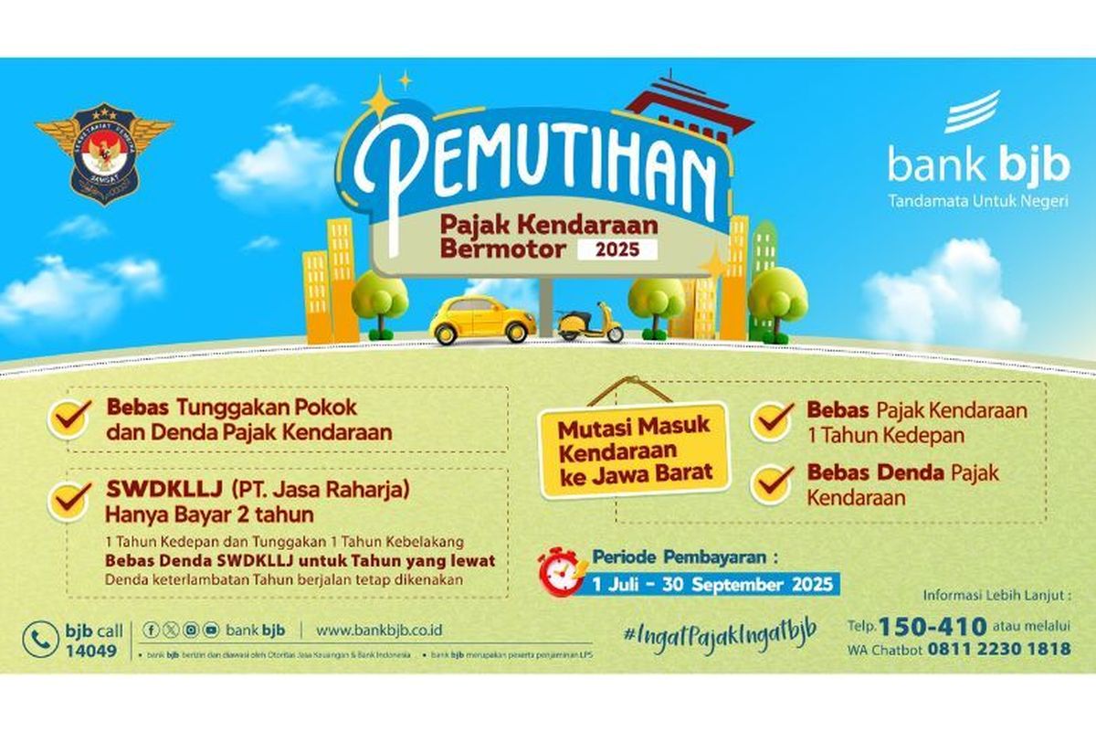 Layanan Pajak Kendaraan Jabar Buka Akhir Pekan Sampai 2025 – Lebih Mudah & Cepat!