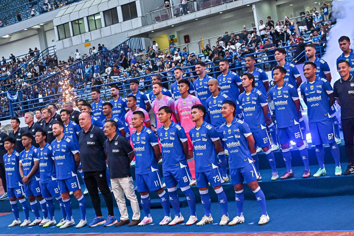 Persib Siap Hattrick Juara! Launching Skuad & Jersey Terbaru yang Bikin Heboh