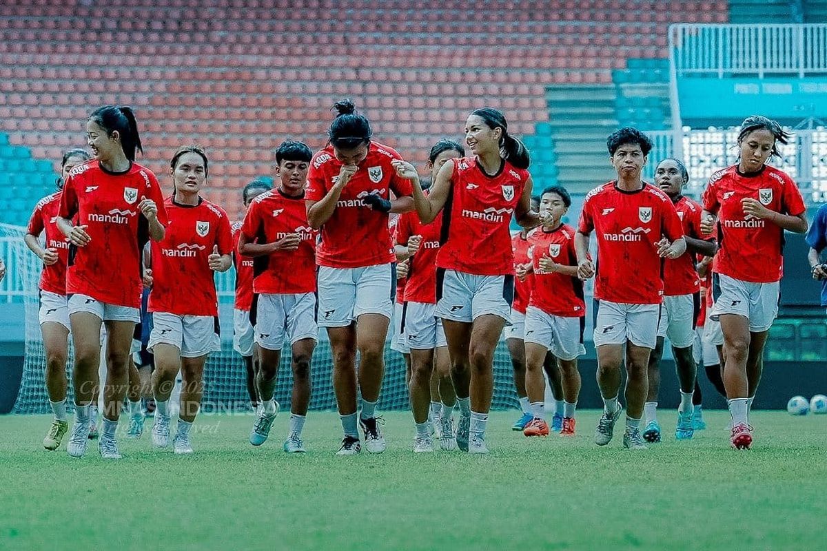 23 Pemain Andalan Timnas Wanita Indonesia Siap Berlaga di Piala AFF Wanita 2025