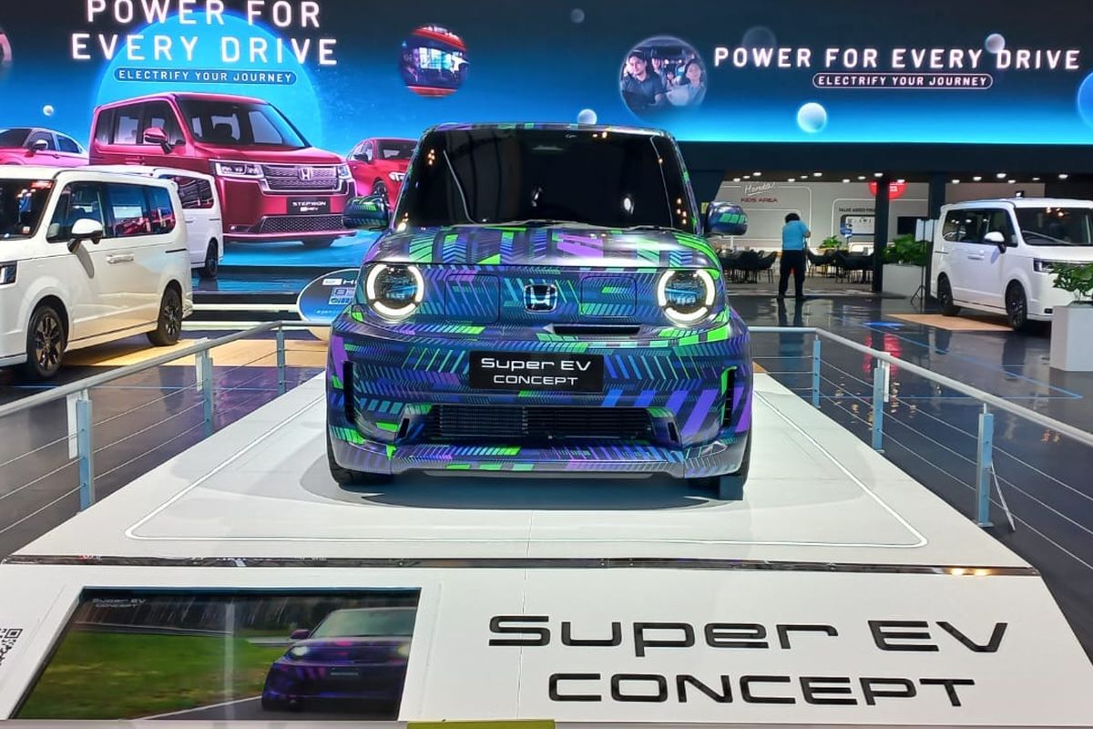 Honda Super EV Concept Debut Perdana di Asia, Mencuri Perhatian dengan Desain Futuristik