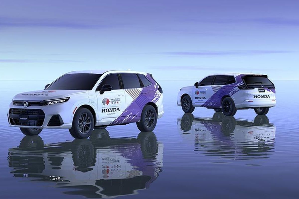 Honda CR-V e:FCEV Resmi Dipilih Jadi Kendaraan IAAF World Championships Tokyo 2025