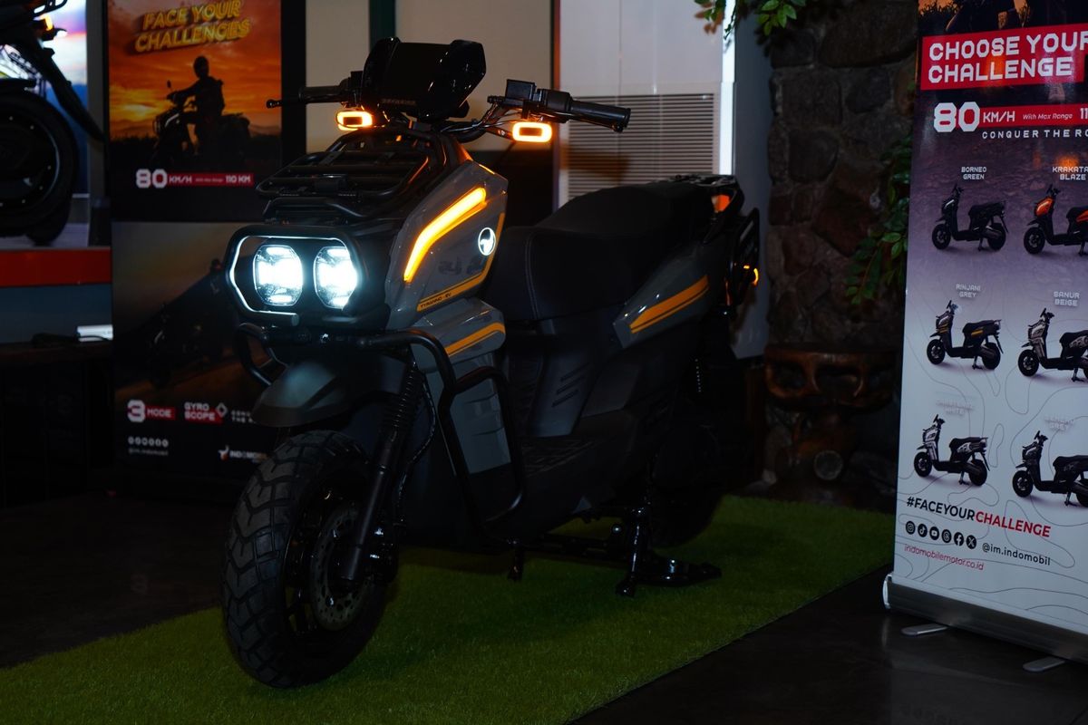 Motor Listrik Tyranno Resmi Meluncur di Surabaya, Cek Spesifikasi dan Harga Menariknya!