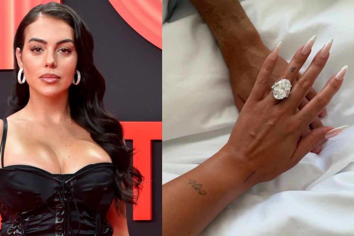Geger! Desain Mewah Cincin Berlian Ronaldo untuk Georgina Rodriguez Bikin Heboh