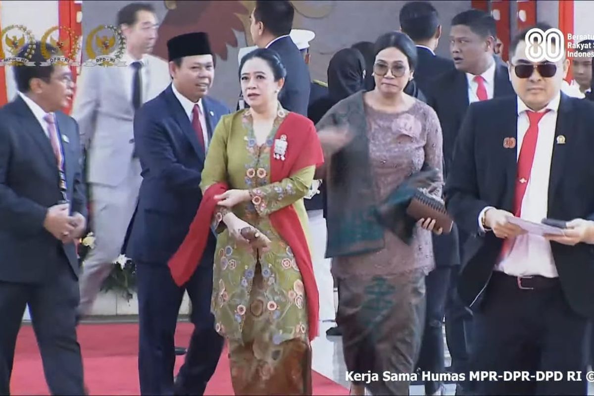 Makna Simbolis Selendang Merah Puan Maharani di Sidang Tahunan MPR 2025 yang Bikin Penasaran