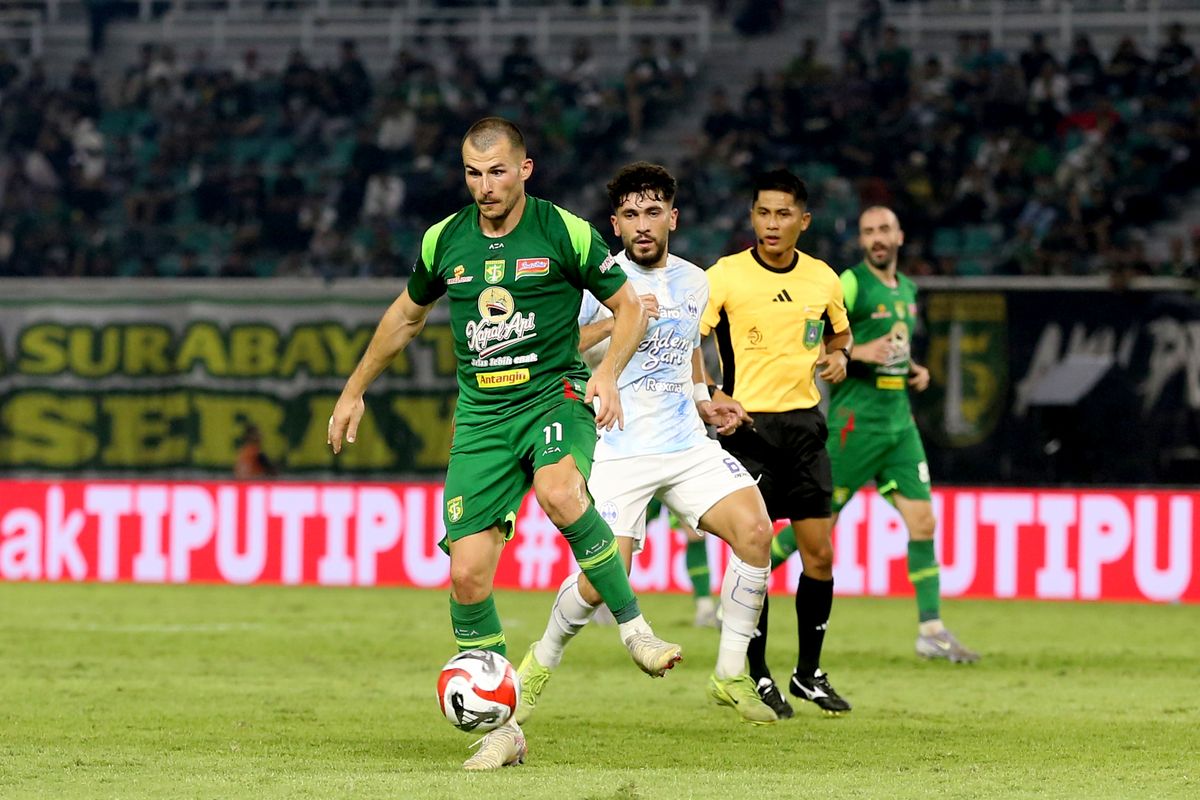 Eduardo Perez Yakin Mihailo Perovic Jadi Bintang Persebaya di Musim Ini