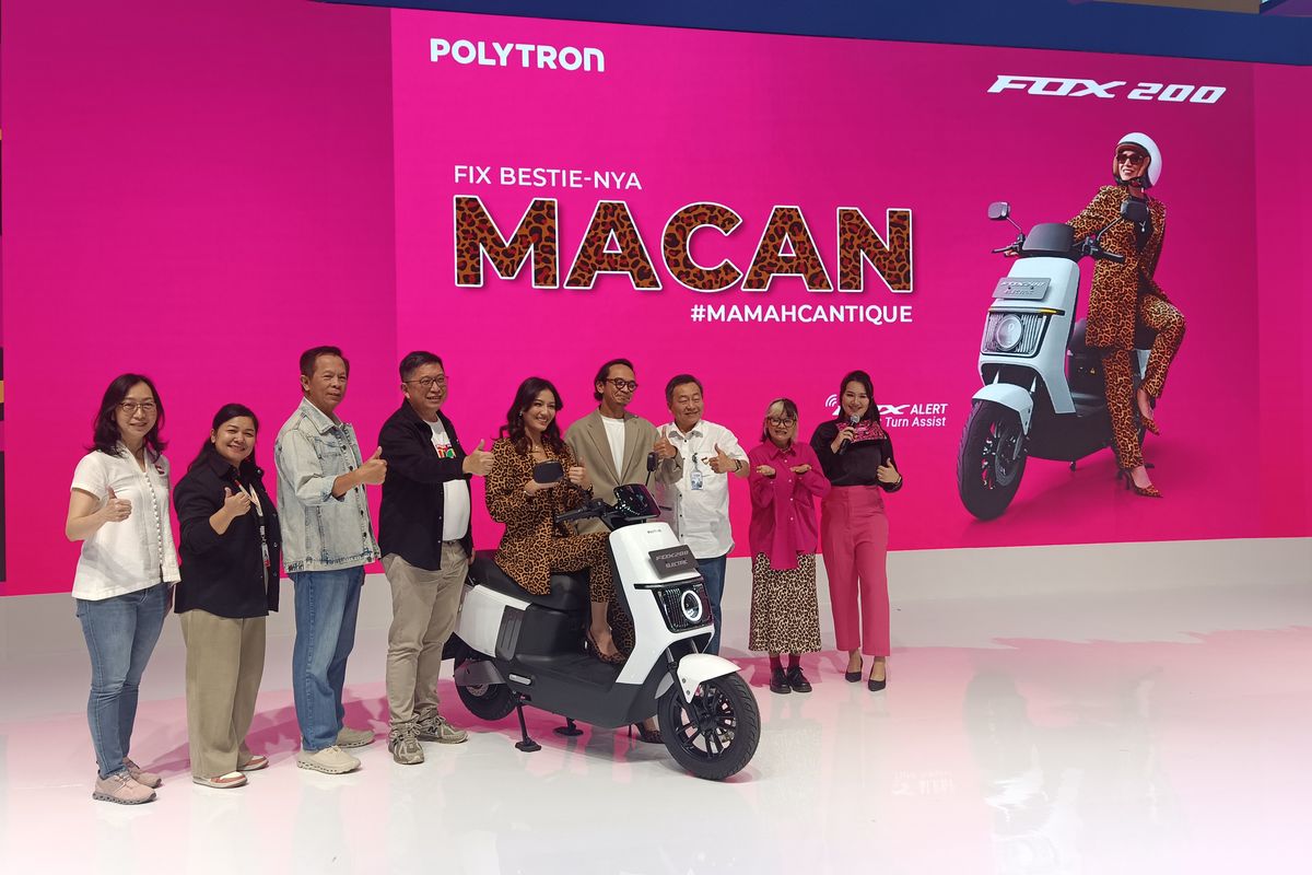 Motor Listrik Stylish & Nyaman Khusus Wanita Modern