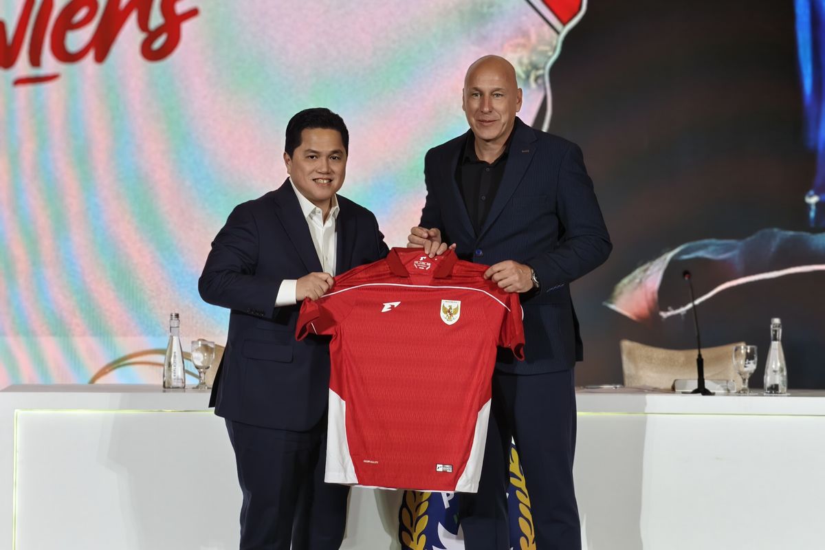 Erick Thohir Beberkan Tugas Perdana Alexander Zwiers Sebagai Direktur Teknik PSSI