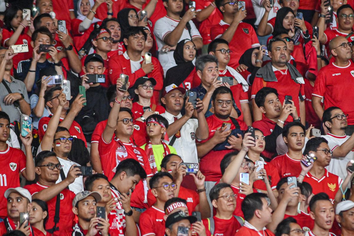Fan Timnas Indonesia Ditegur SAFF Jelang Laga Krusial Kualifikasi Piala Dunia 2026 di Arab Saudi