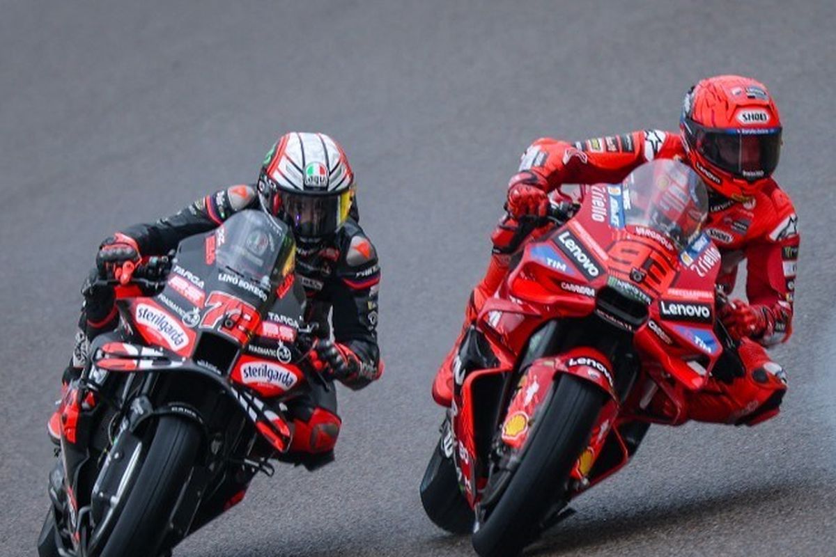 Marc Marquez Pertahankan Puncak Klasemen Usai Sprint Race MotoGP San Marino 2023