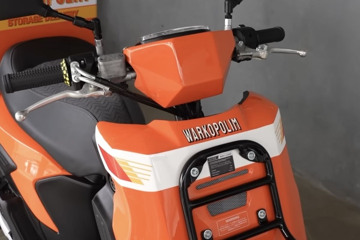 Yamaha Gear dengan Desain Skutik Kargo, Tampil Keren dan Kental Nuansa Kalcer
