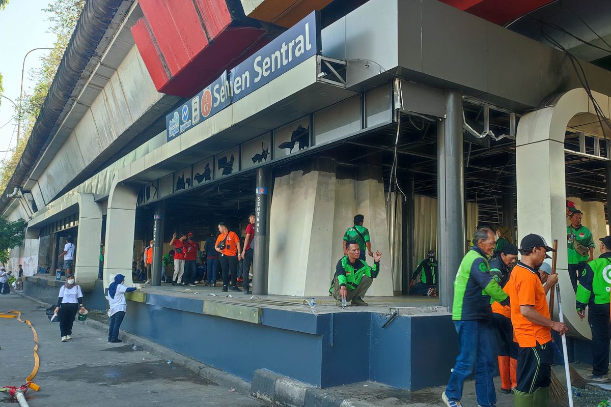 Halte Transjakarta Senen Segera Berganti Nama Pasca Insiden Kebakaran