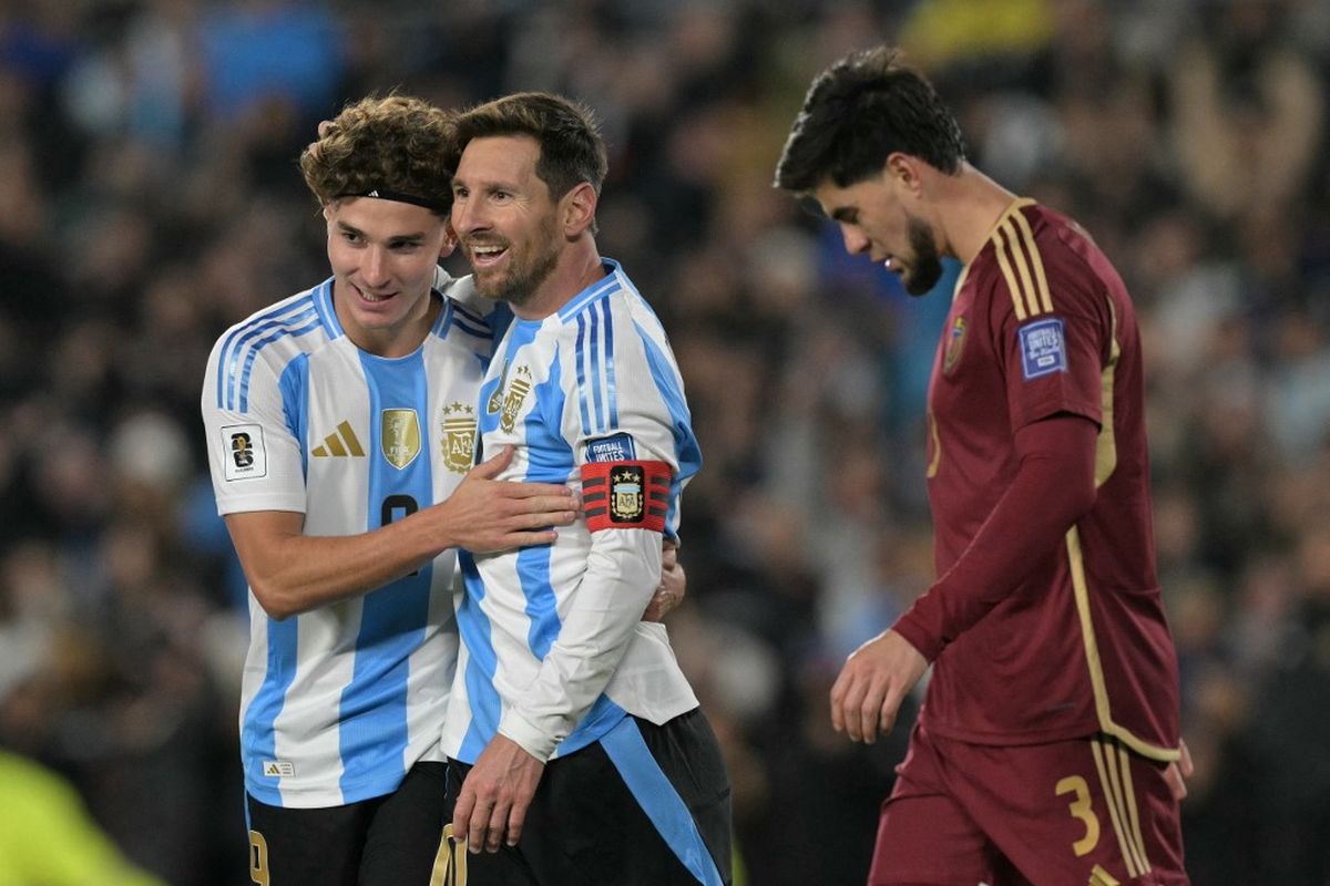 Lionel Messi Pamit Manis, Argentina Hajar Venezuela 3-0 di Laga Perpisahan