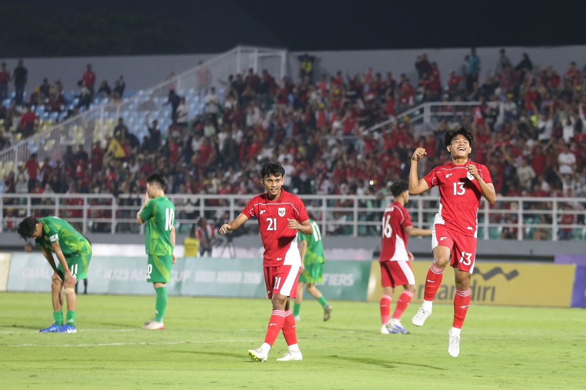 Timnas U23 Indonesia Hancurkan Makau 5-0, Siap Melaju ke Piala Asia U23 2025!