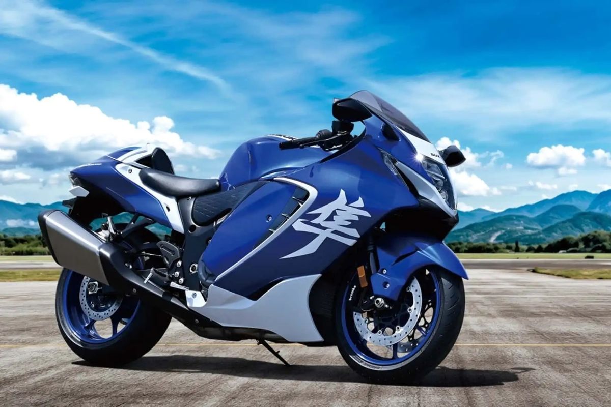 Spesial! Suzuki Hayabusa 2026 Hadir dengan Warna Biru-Putih yang Memukau