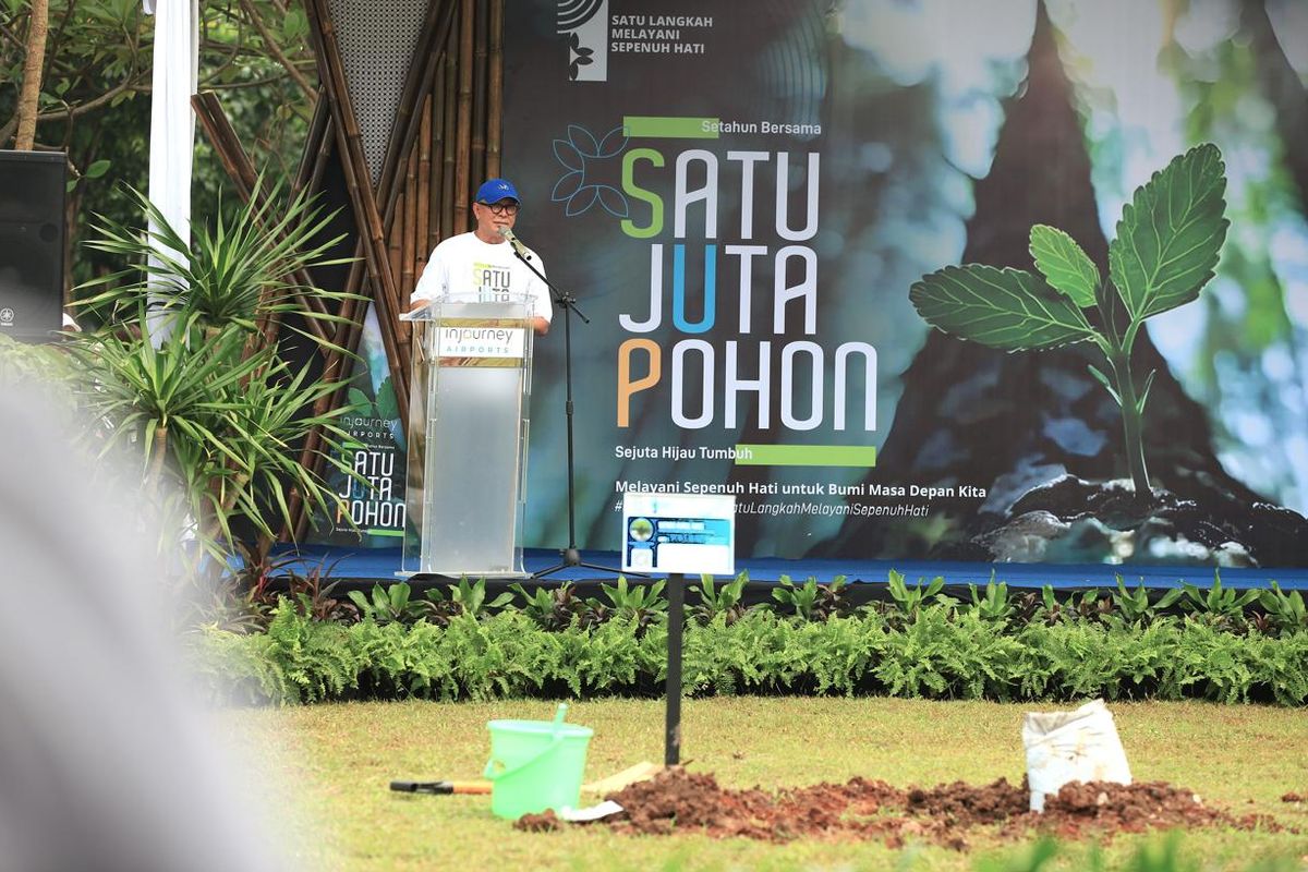 InJourney Airports Rayakan HUT Ke-1 dengan Menanam 1 Juta Pohon di 30 Bandara Secara Serentak