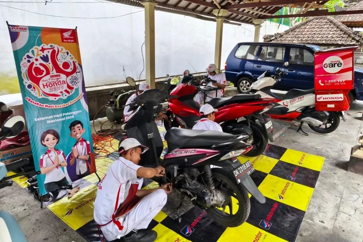 Banjir Bali Rendam Ratusan Motor Honda, Begini Kondisinya!