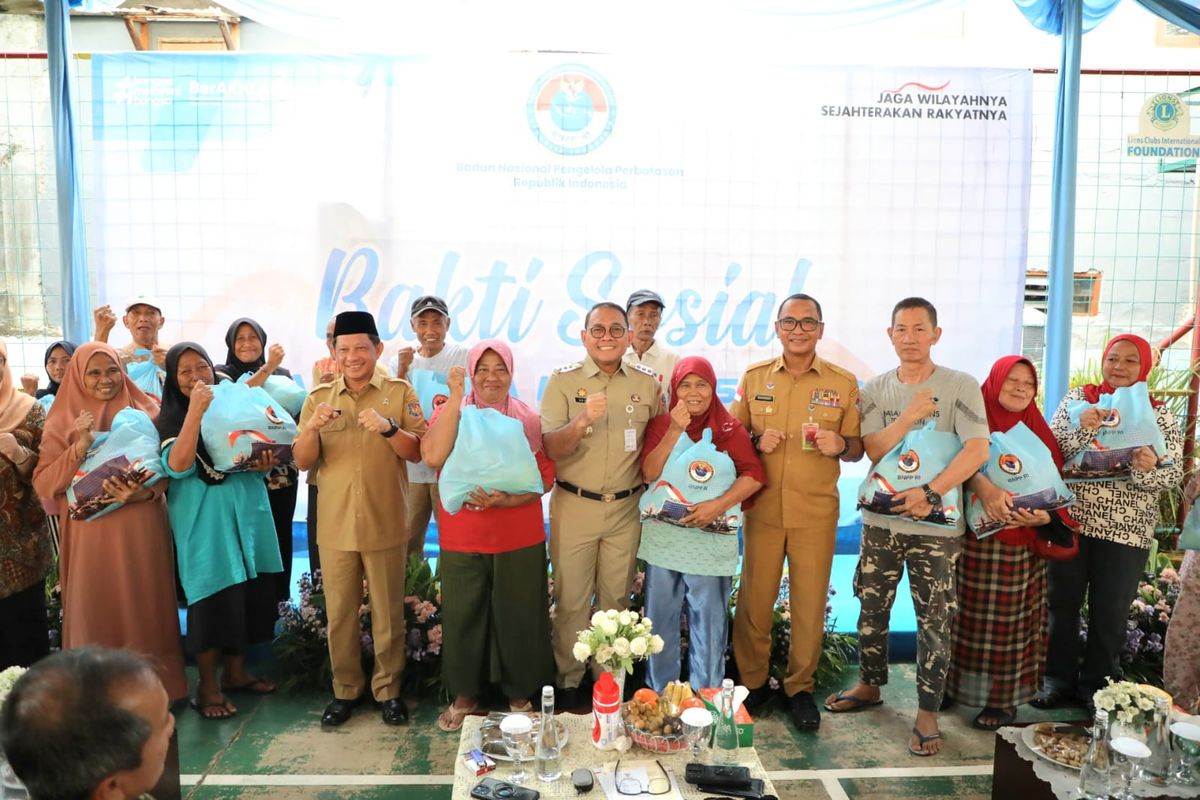 BNPP Rayakan HUT Ke-15 dengan Berbagi 2.000 Paket Sembako di Tanah Tinggi