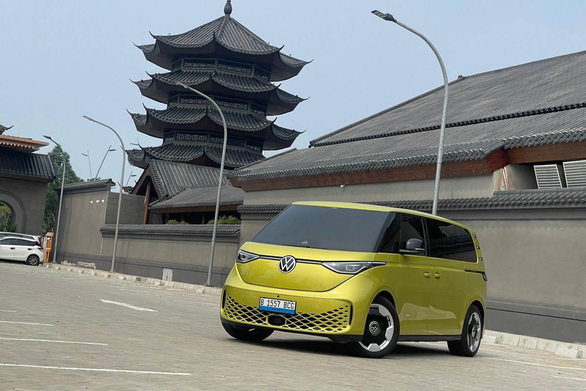 VW ID. Buzz: Kombi Klasik Berevolusi Jadi Mobil Listrik Futuristik