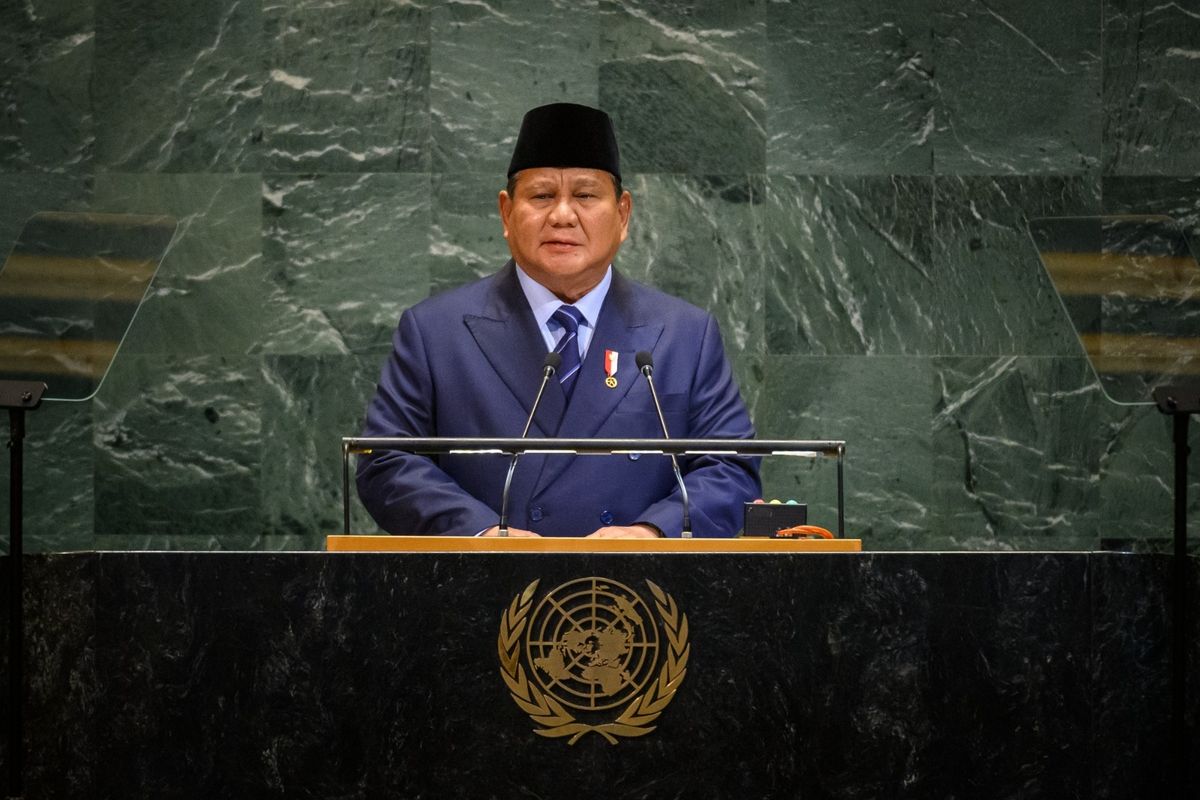 Prabowo Gebrak Meja di Sidang PBB, Raih Standing Ovation yang Menggetarkan