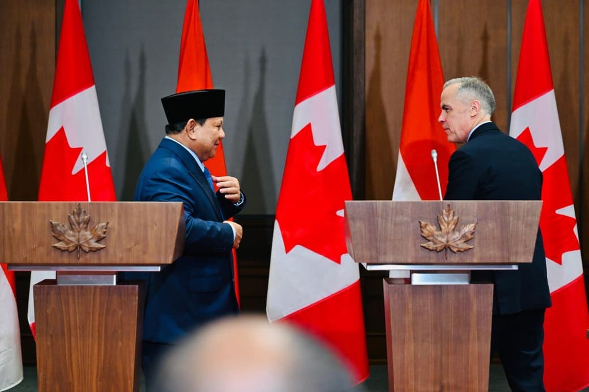 Prabowo Tiba di Kanada, PM Mark Carney: “Kehormatan Besar Menyambut Anda