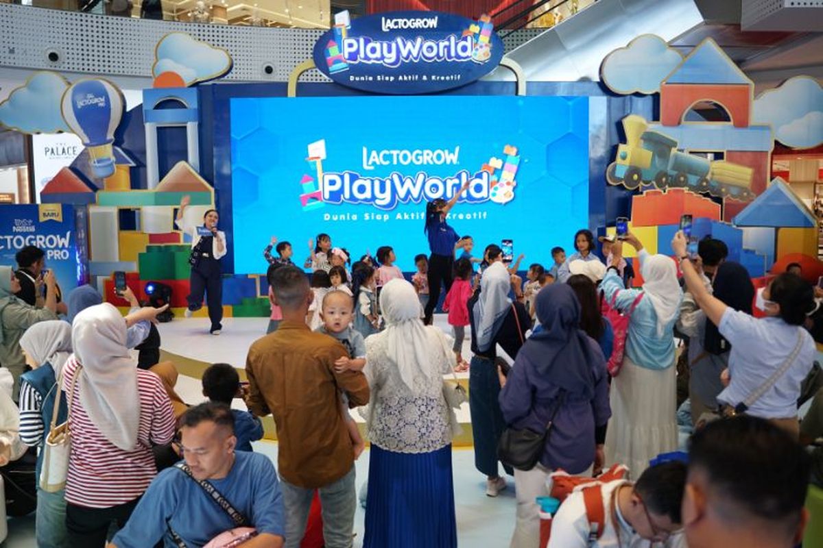 LACTOGROW PlayWorld Sukses Hadirkan 35.000 Keluarga untuk Main Bareng di 5 Kota!