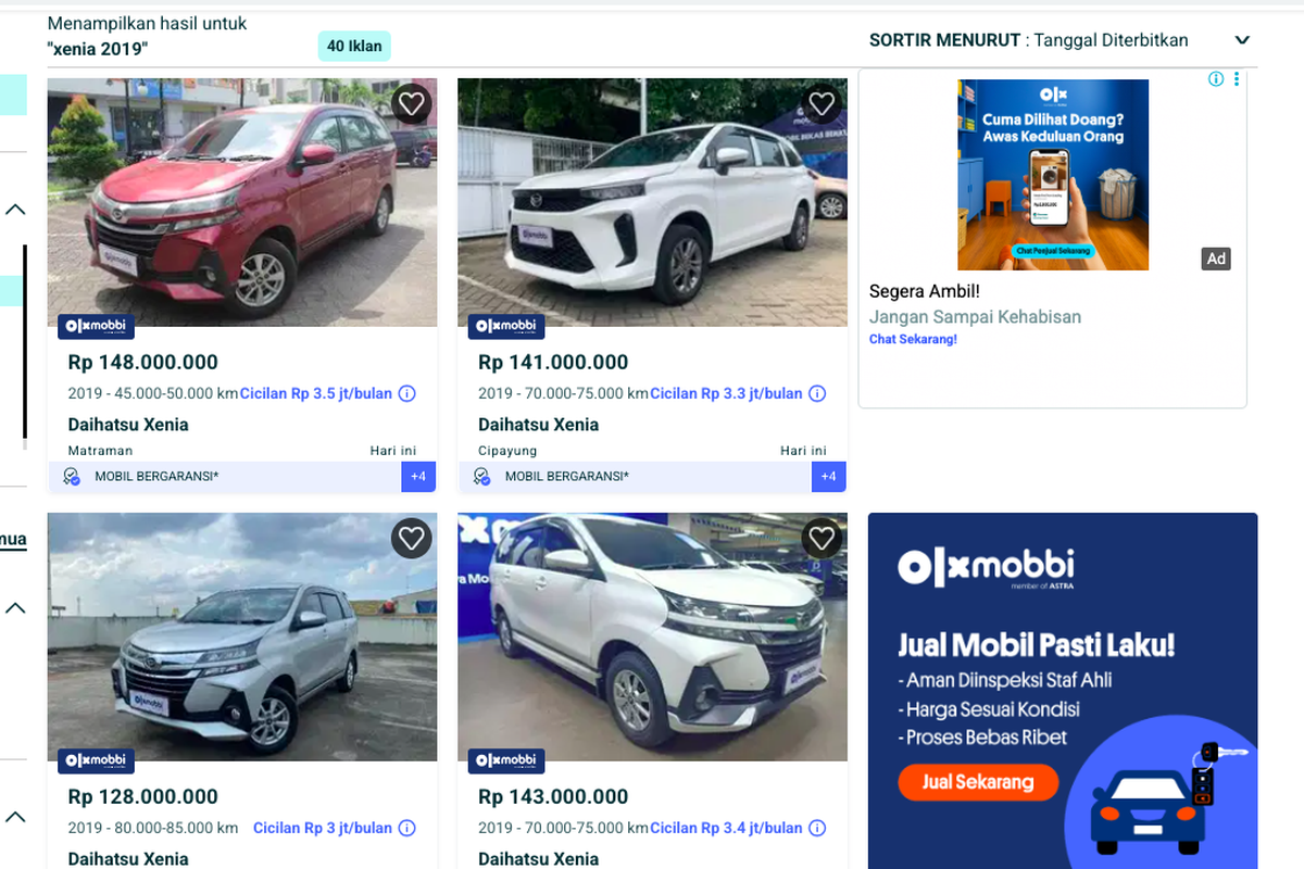 Harga Daihatsu Xenia 2019 Tetap Stabil & Terjangkau!
