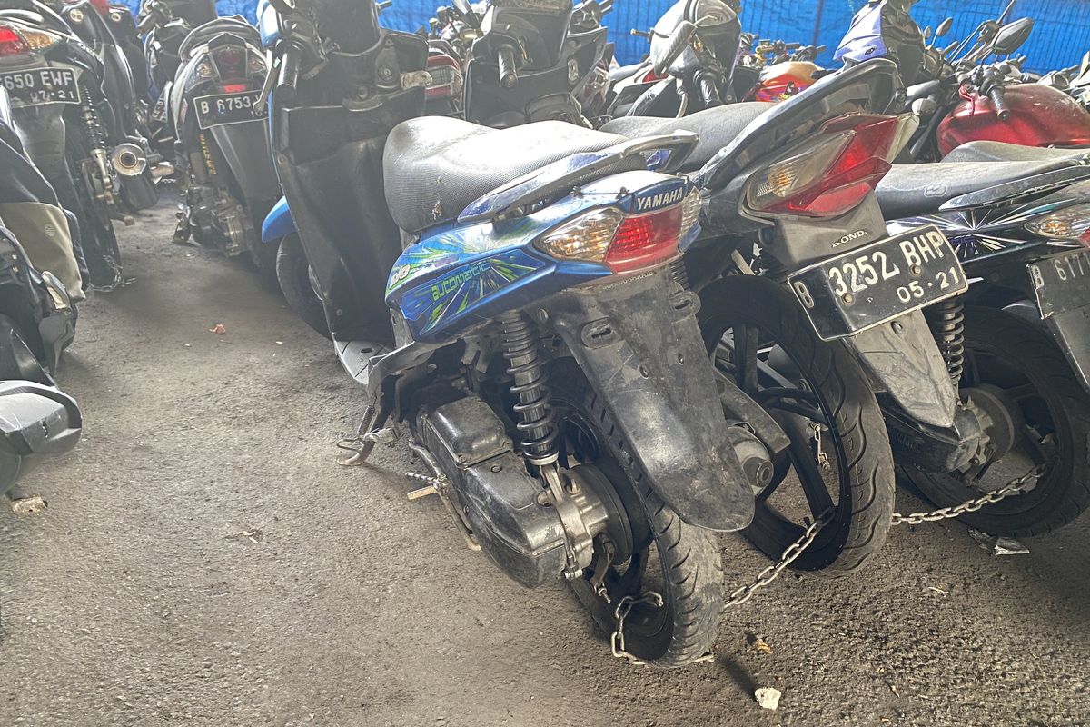 Siap-Siap Motor Tanpa Plat Kena Tilang!