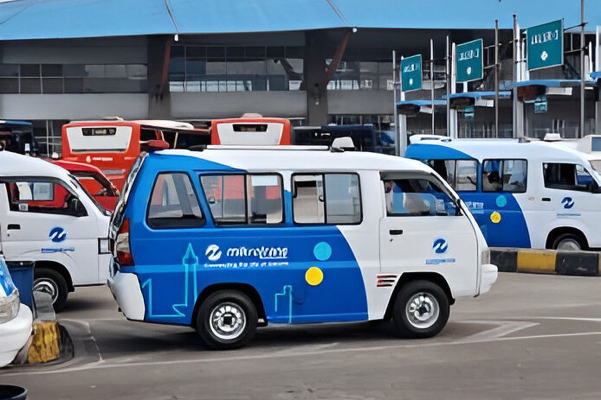 Sopir Angkot Protes Rute yang Bersinggungan