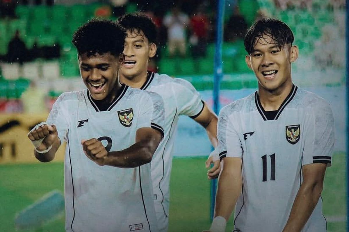 Evandra & Fadly Alberto Starter, Ini Susunan Pemain Timnas U17 Indonesia Vs Zambia yang Wajib Diketahui!