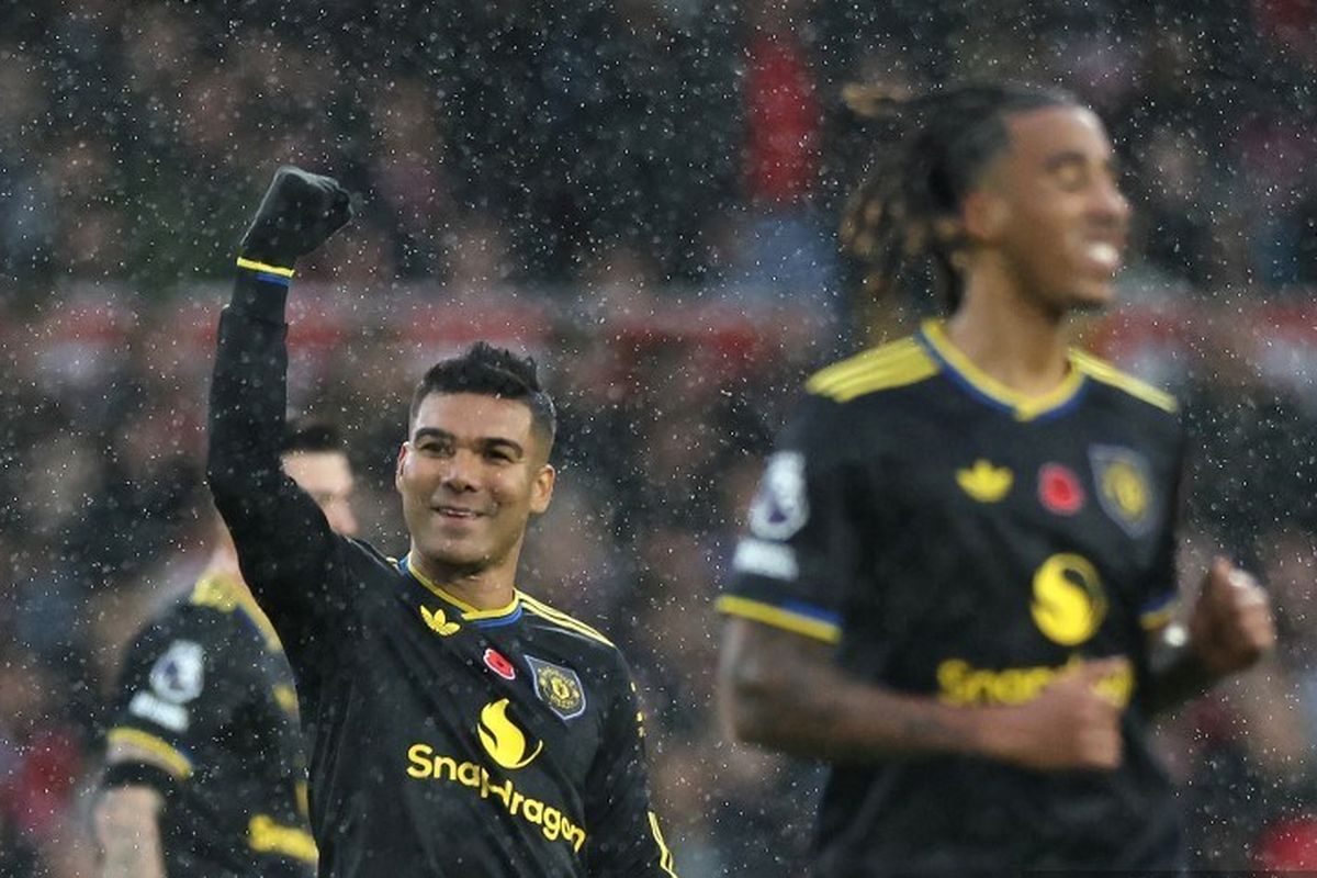 Casemiro Cetak Gol Kemenangan, MU Taklukkan Nottingham Forest 1-0 di Liga Inggris