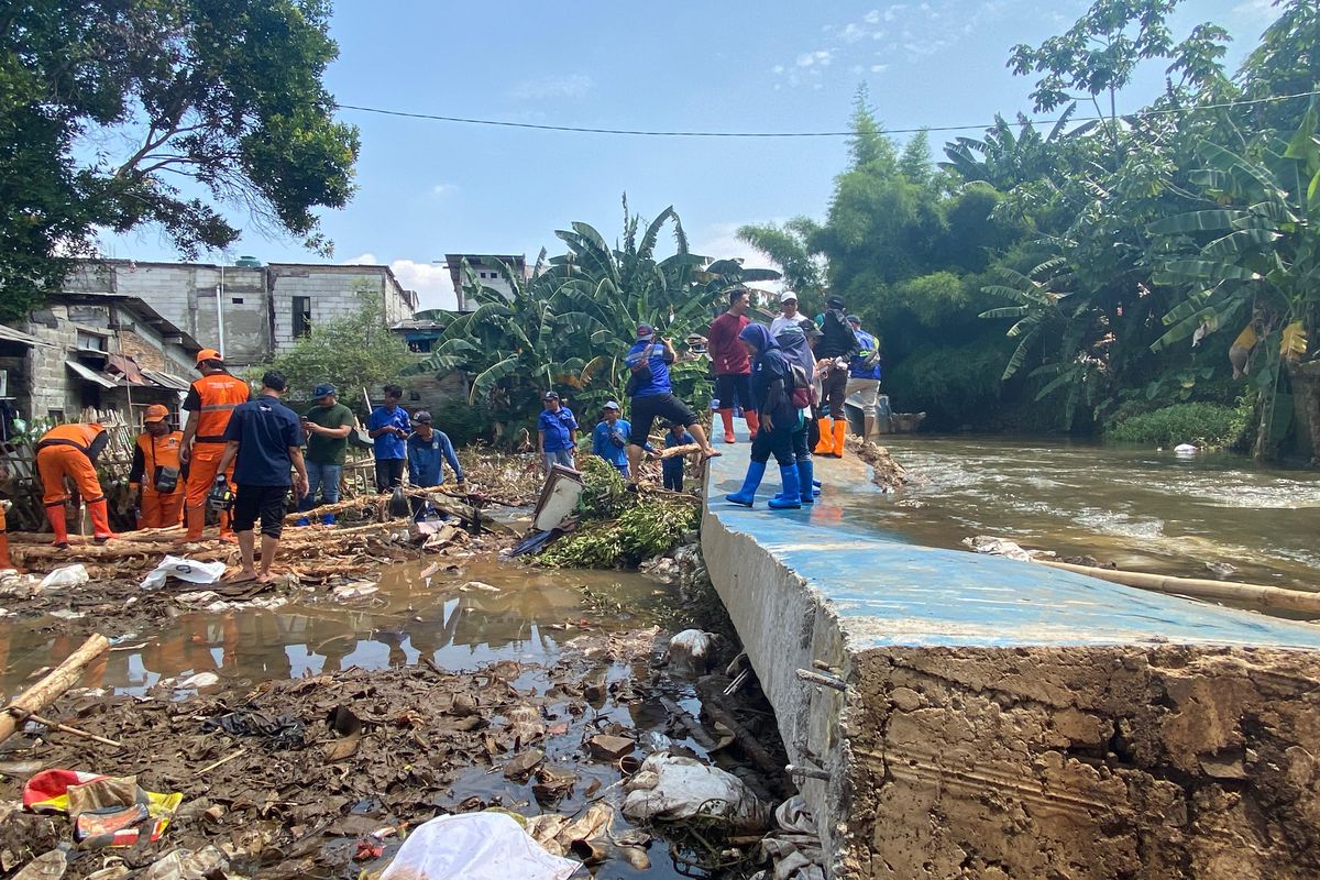 Perbaikan Tanggul Baswedan Jati Padang Segera Tuntas