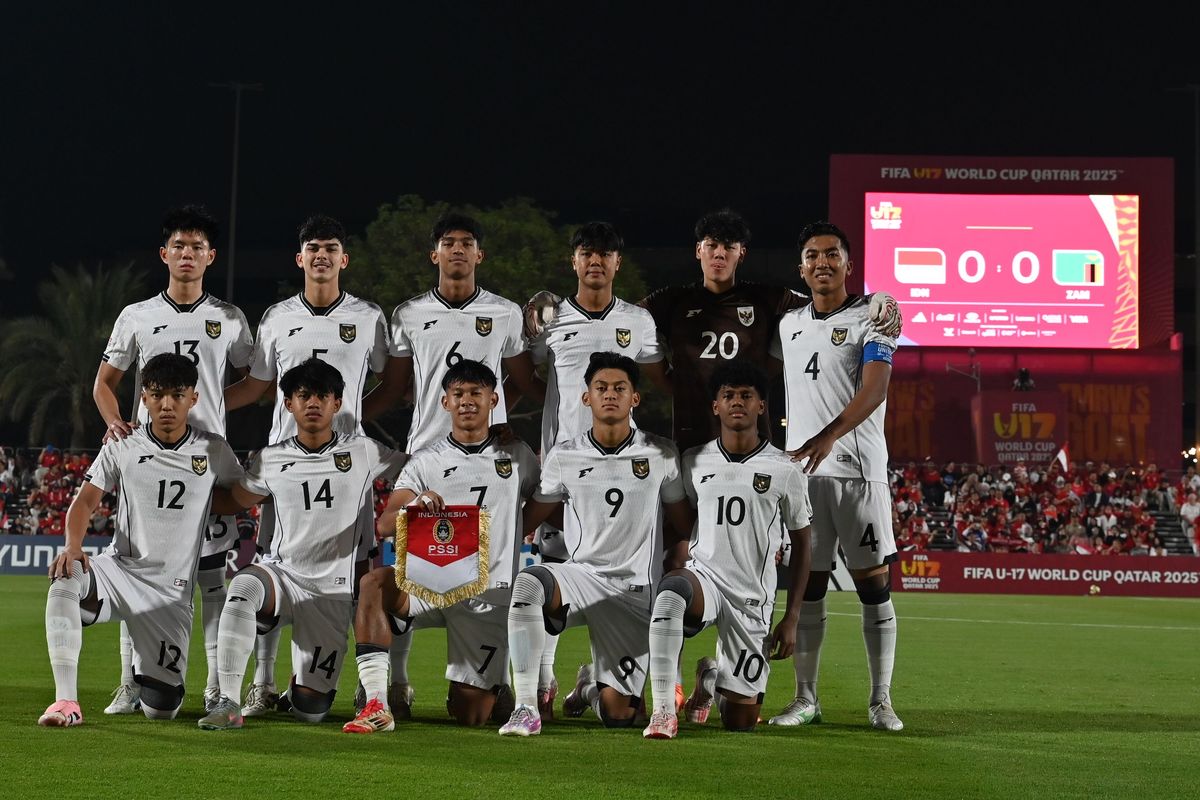 Timnas U17 Indonesia Kalah 1-3 dari Zambia: Garuda Muda Gagal Bangkit