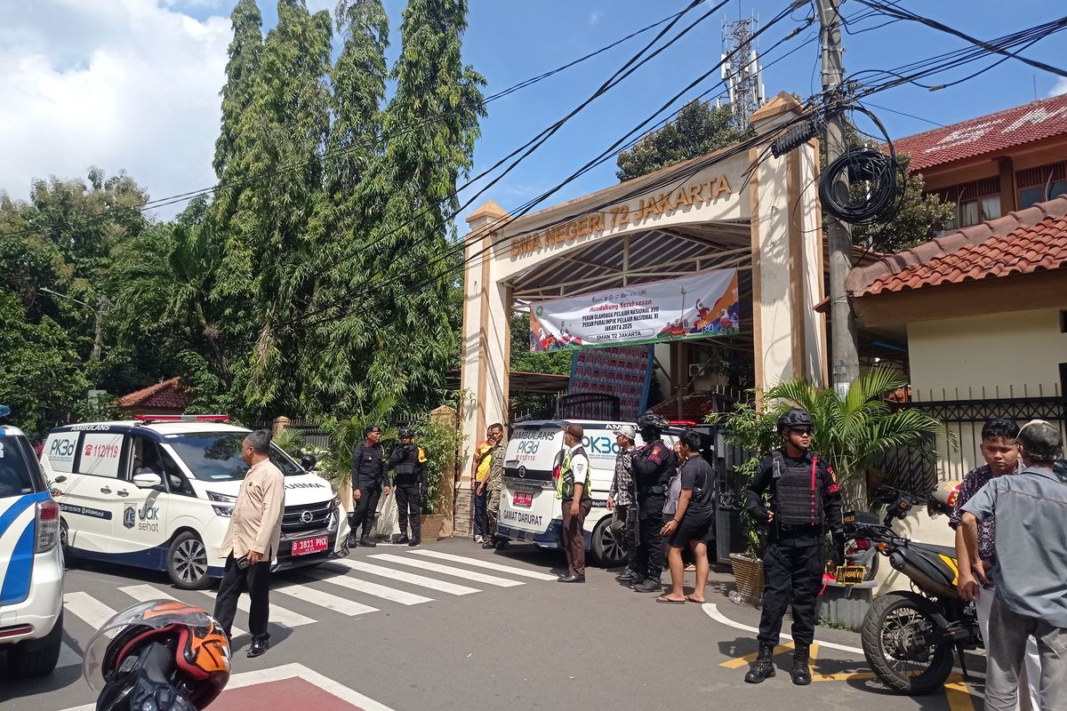 Pasca Ledakan di SMAN 72, DPRD DKI Desak Sekolah Perketat Pengawasan Barang Bawaan Siswa