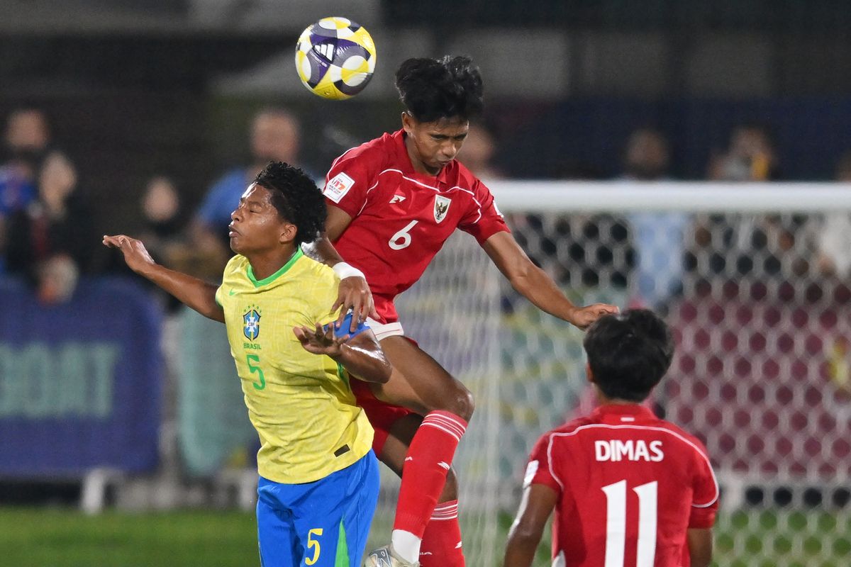 Timnas U17 Indonesia Kalah 0-3 dari Brasil: Gol Cepat dan Bunuh Diri Gagalkan Garuda Muda