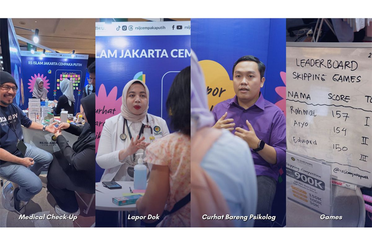 RSIJ Cempaka Putih Kolaborasikan Kesehatan & Kreativitas di IdeaFest 2025: Inovasi Tanpa Batas!