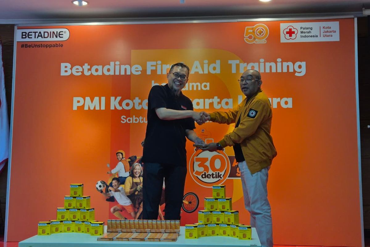 Kampanye ’30 Detik Antistop’ oleh Betadine & PMI: Solusi Cepat Atasi Luka Ringan di Keluarga