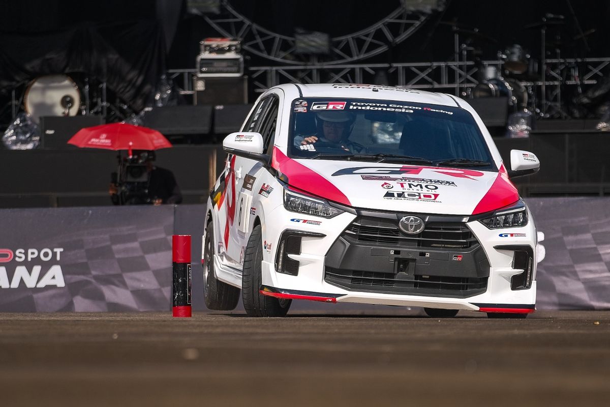 Toyota Gazoo Racing Indonesia Juarai Kejurnas Slalom 2025 dengan Gemilang