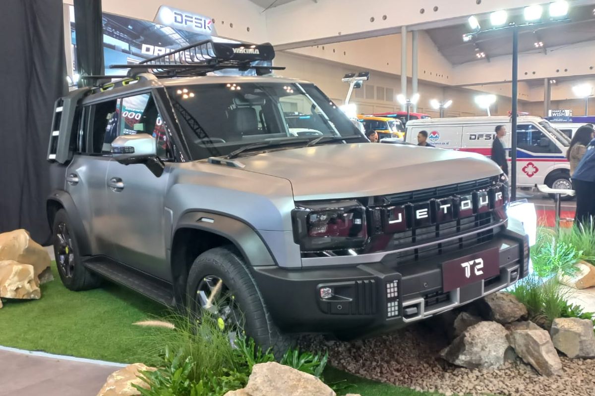 Jetour T2 Laris Manis! 300 Unit Terjual dalam Seminggu di GJAW 2025