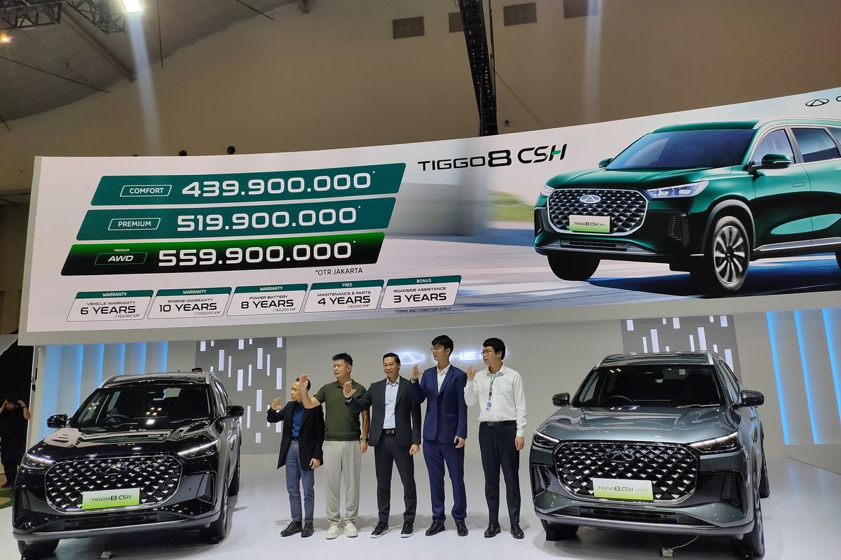 Chery Tiggo 8 CSH Kini Hadir dengan 2 Varian Baru yang Lebih Keren!