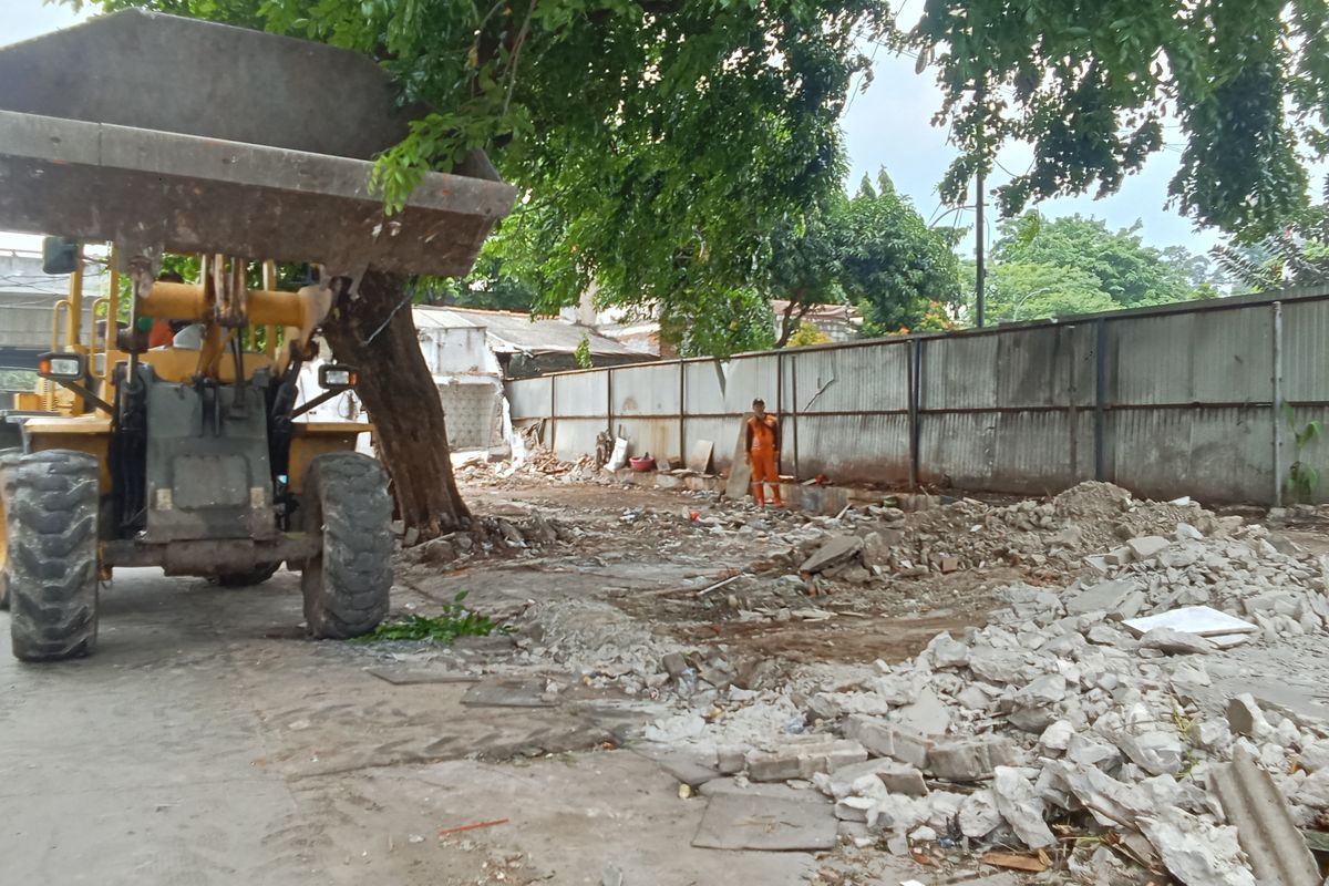 Lahan Eks PKL Rawa Buaya Disulap Jadi Fasilitas Publik untuk Warga Rusun