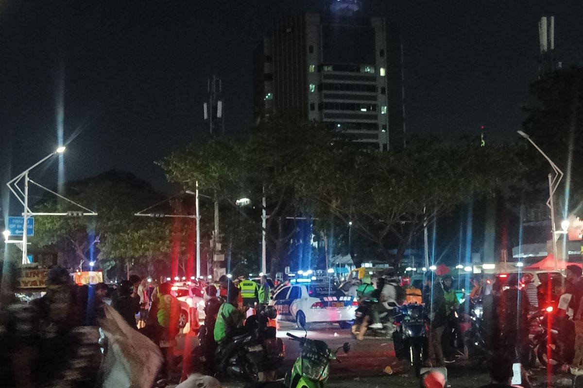 Macet Parah di Jalan Gerbang Pemuda Pasca Laga Persija Vs PSIM Yogyakarta